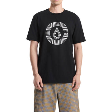 Volcom Circle Split T-Shirt - Black