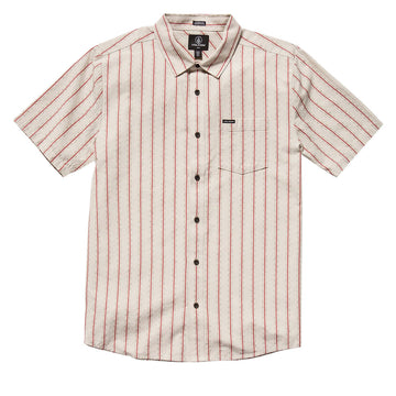 Volcom Sato Stripe Shirt - Stone