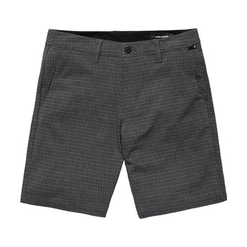 Volcom Mix Frickin Cross Shred 20 Shorts - Black Plaid