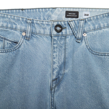 Volcom Solver Denim Jeans - Pale Aqua