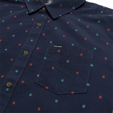 Volcom Bankstone II Shirt - Midnight