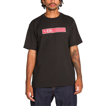 Volcom Dual Euro T-Shirt - Black