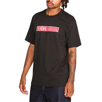 Volcom Dual Euro T-Shirt - Black