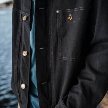 Volcom Slakers Jacket - Antique Black