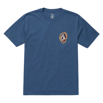 Volcom Ringafire T-Shirt - Light Navy