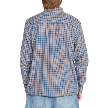 Volcom Landos Long Sleeve Shirt - Light Navy