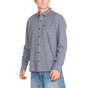 Volcom Landos Long Sleeve Shirt - Light Navy