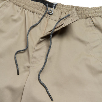 Volcom Capreezy Elastic Waist Pants - Light Khaki