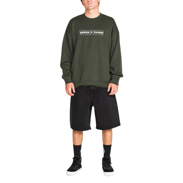 Volcom Dirty Work Crew Sweatshirt - Rosin