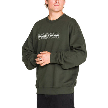 Volcom Dirty Work Crew Sweatshirt - Rosin