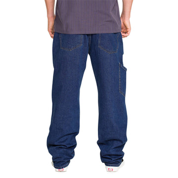 Volcom Kinkade Utility Denim Jeans - Med Dark Indigo Blue