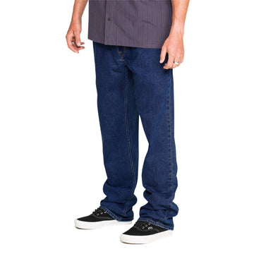 Volcom Kinkade Utility Denim Jeans - Med Dark Indigo Blue