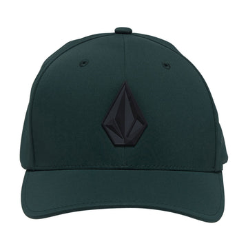 Volcom Stone Tech Flexfit Delta Hat - Pine Green