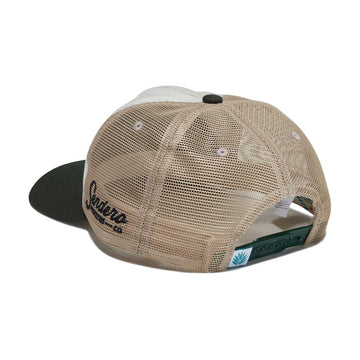 Sendero Deer Fishers Trucker Hat - White