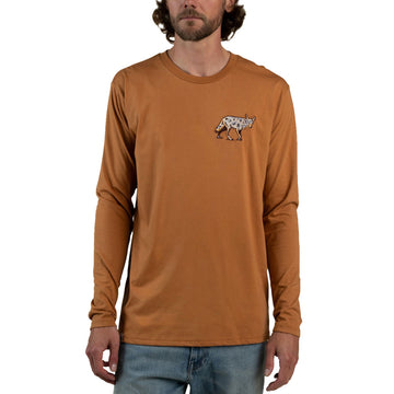 Sendero Coyote Long Sleeve T-Shirt - Meerkat