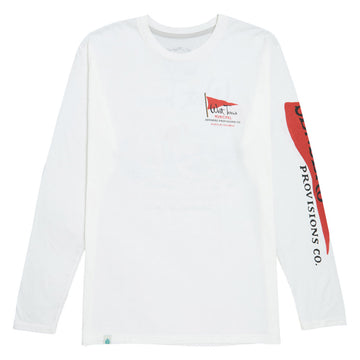 Sendero West Texas Municipal Long Sleeve T-Shirt - Vintage White