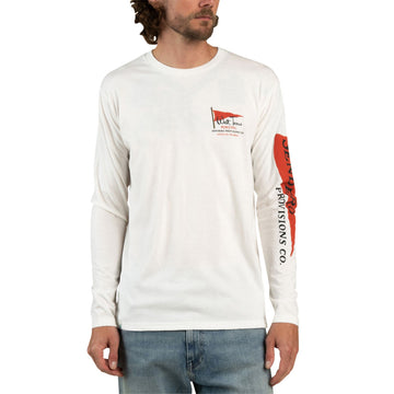 Sendero West Texas Municipal Long Sleeve T-Shirt - Vintage White