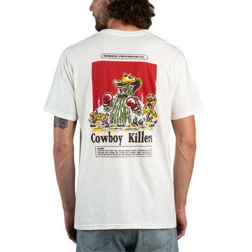 Sendero Cowboy Killers T-Shirt - Vintage White