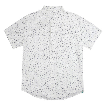 Sendero City Slicker Shirt - Best Of Luck White