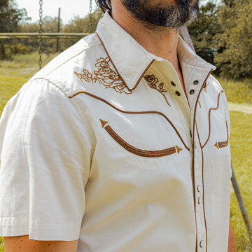 Sendero The Prescott Western Shirt - Serenade Wheat