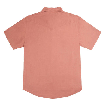Sendero The Wyatt Pearl Snap Solid Shirt - Nantucket Red