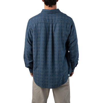 Sendero City Slicker Long Sleeve Shirt - Ojinaga/Blue