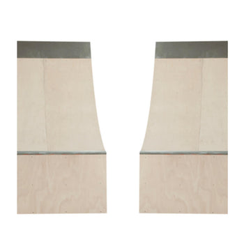 OC Ramps Quarter Pipe Ramps – Two 4 Foot