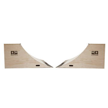 OC Ramps Quarter Pipe Ramps – Two 8 Foot