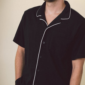 CCS Lounge Mesh Shirt - Black