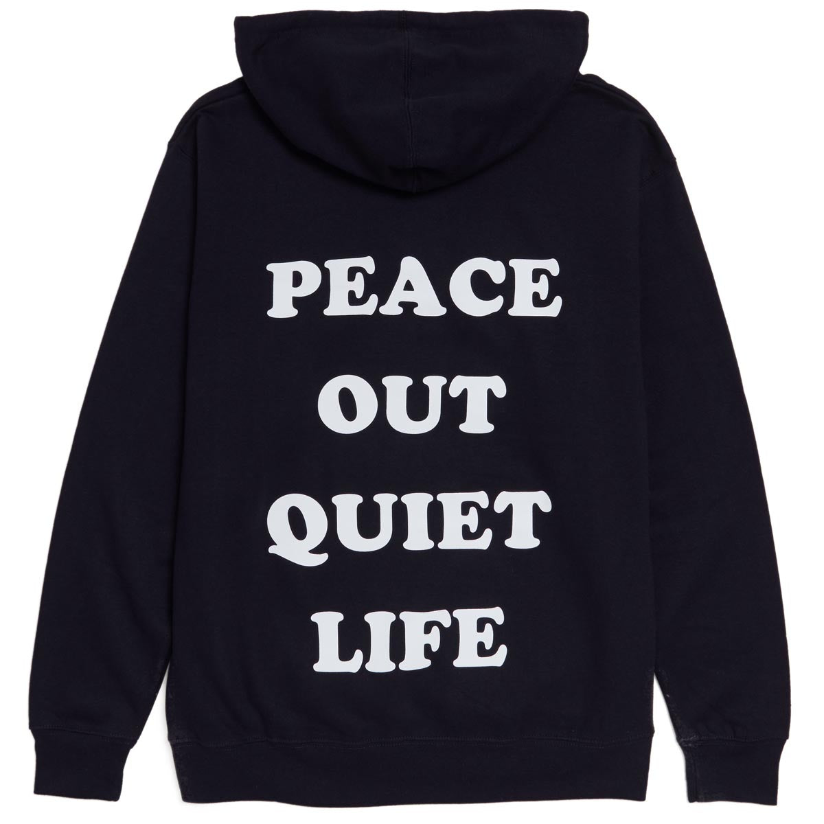 The Quiet Life Peace Out Hoodie - Navy image 1