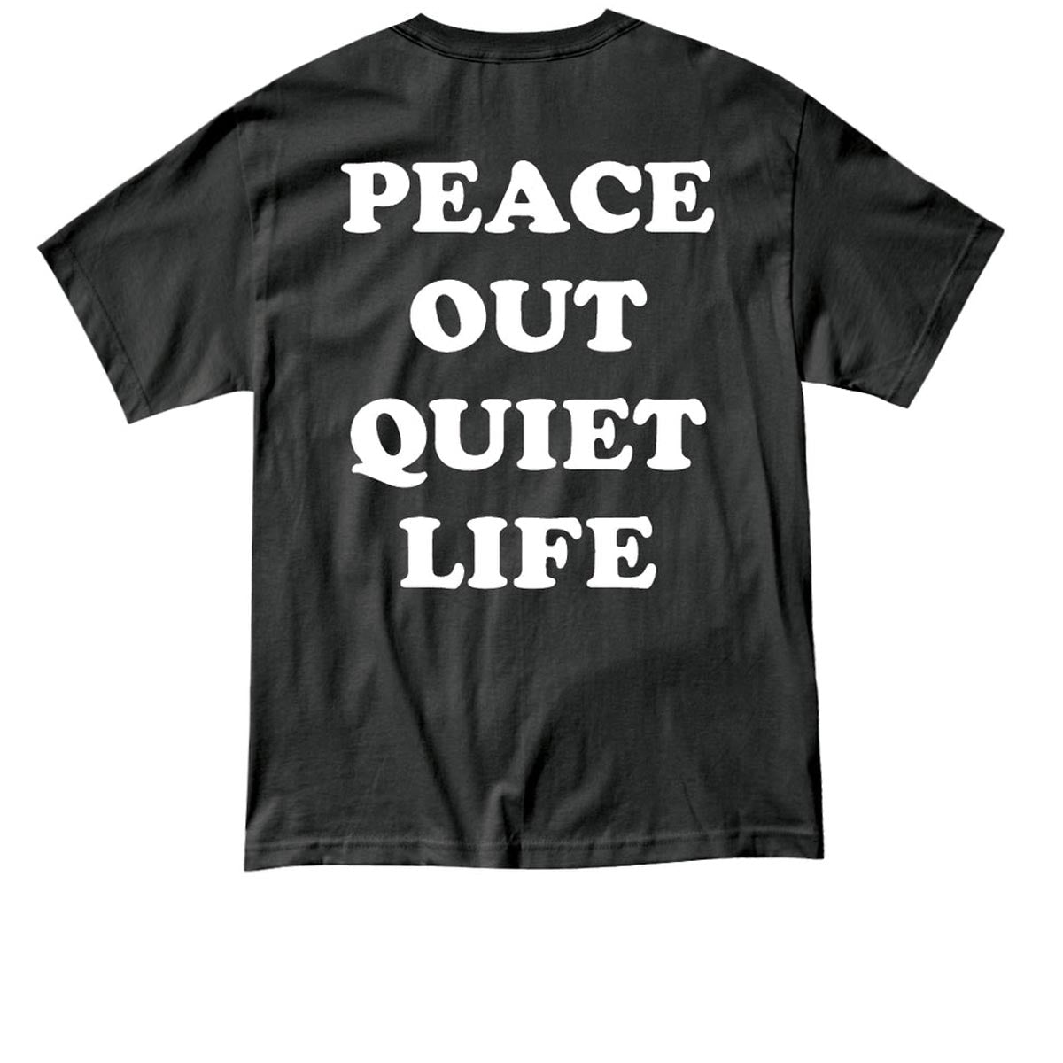 The Quiet Life Peace Out T-Shirt - Black image 2