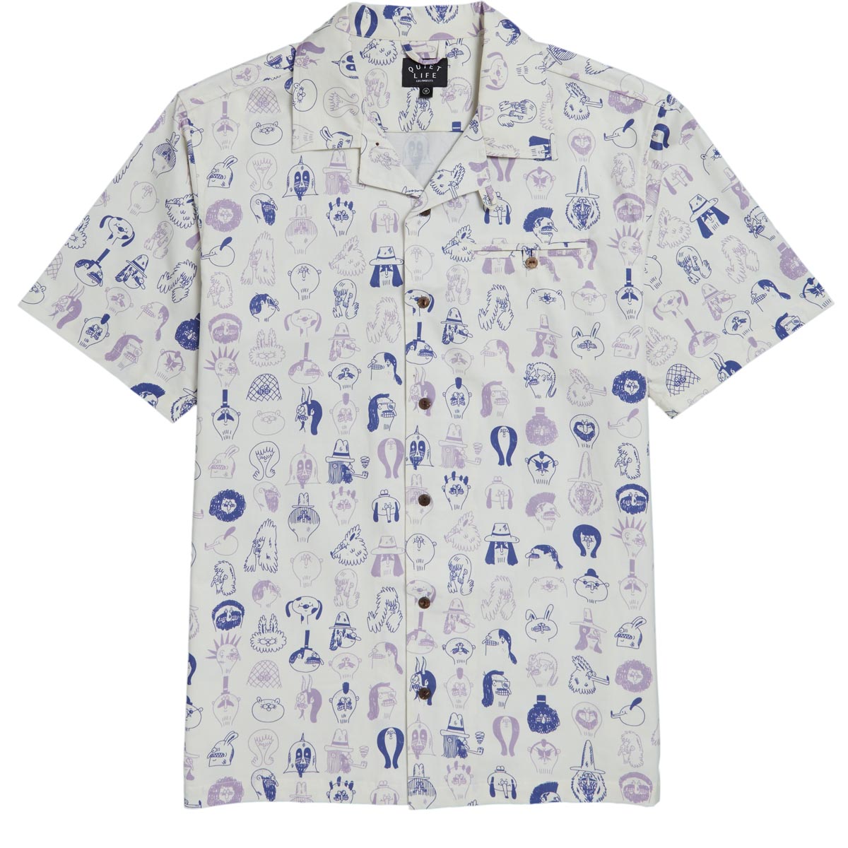The Quiet Life x Jay Howell Button Down Shirt - Off White image 1