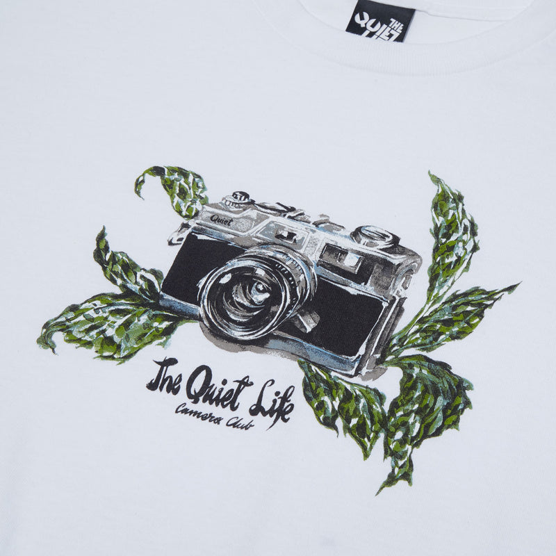 The Quiet Life Swanski Camera T-Shirt - White