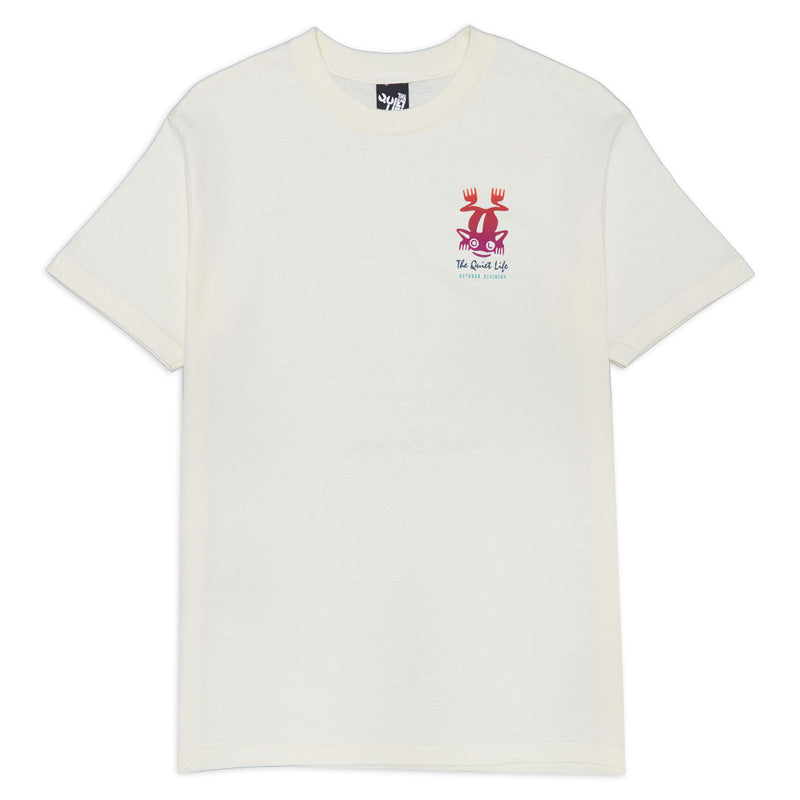 The Quiet Life Outdoor Division T-Shirt - Cream