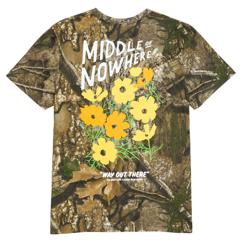 The Quiet Life x Lonely Palm Middle Of Nowhere T-Shirt - Camo