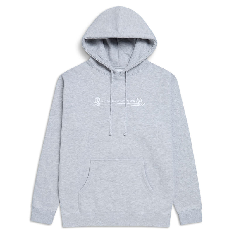 CCS Heritage Cheap Skates Hoodie - Grey/White