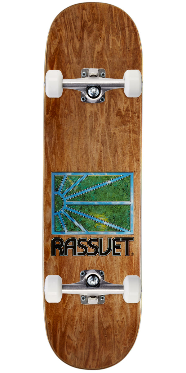 Rassvet Sun Collage Skateboard Complete - Blue - 8.25