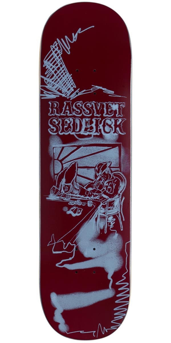 Rassvet Cambryan Sedlick Pro Skateboard Deck - Dark Red - 8.50