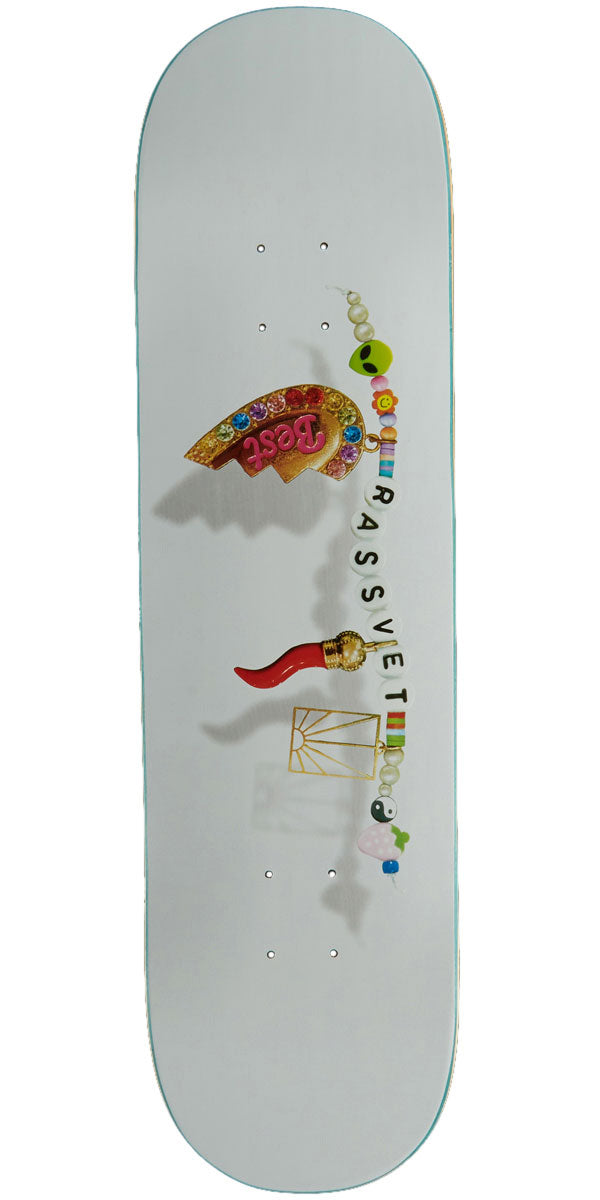 Rassvet Bracelet Skateboard Deck - White - 8.25