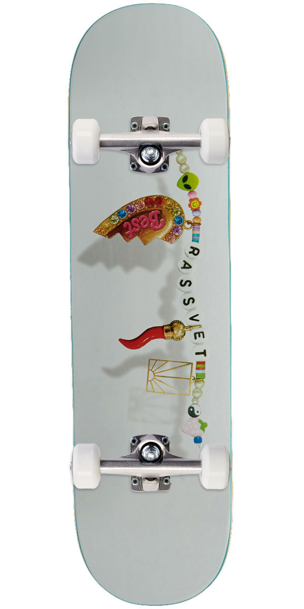 Rassvet Bracelet Skateboard Complete - White - 8.25
