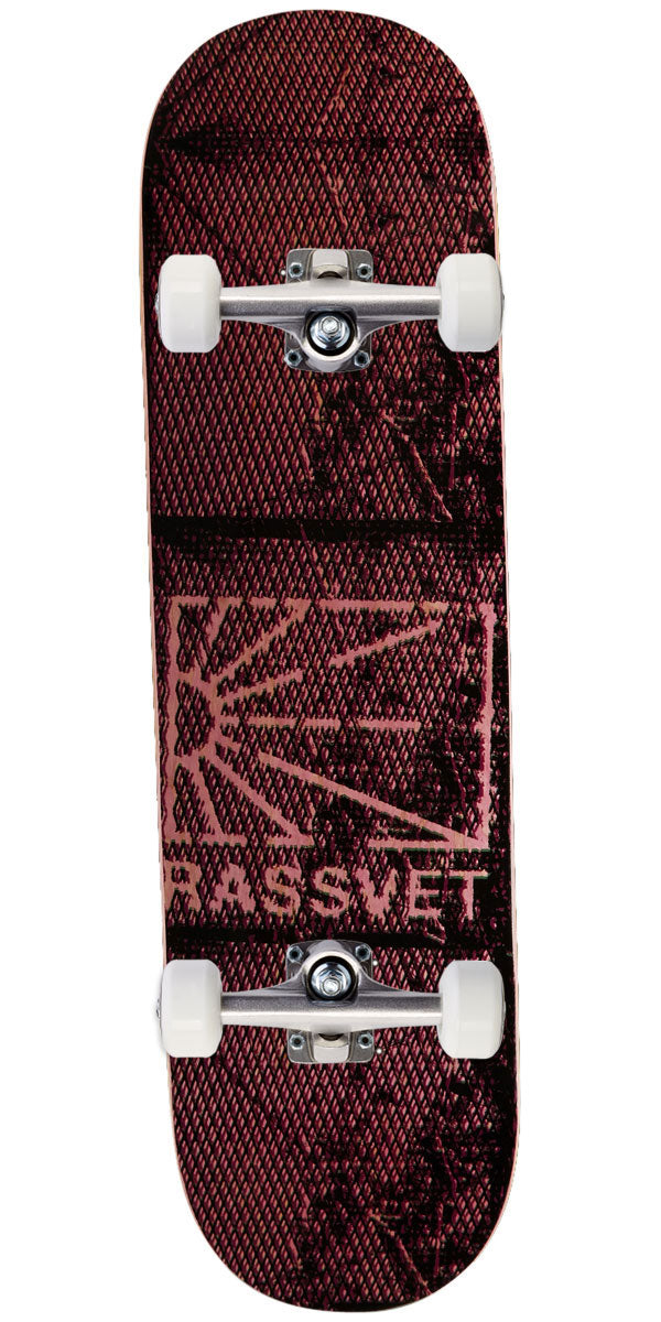 Rassvet Mesh Logo Skateboard Complete - Black - 8.50