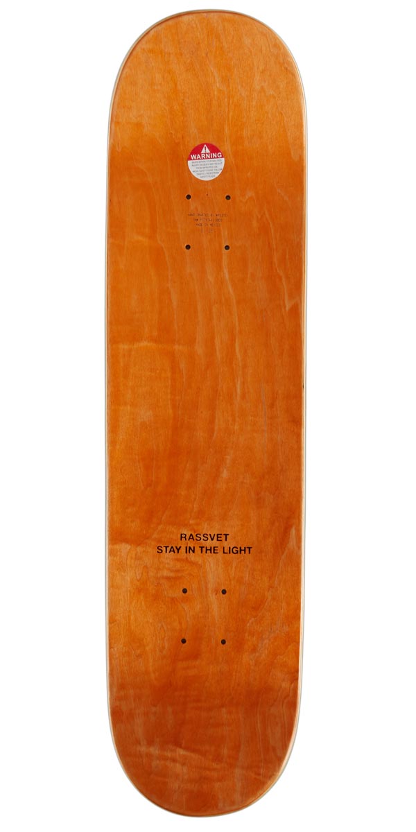 Rassvet Mesh Logo Skateboard Complete - White - 8.125