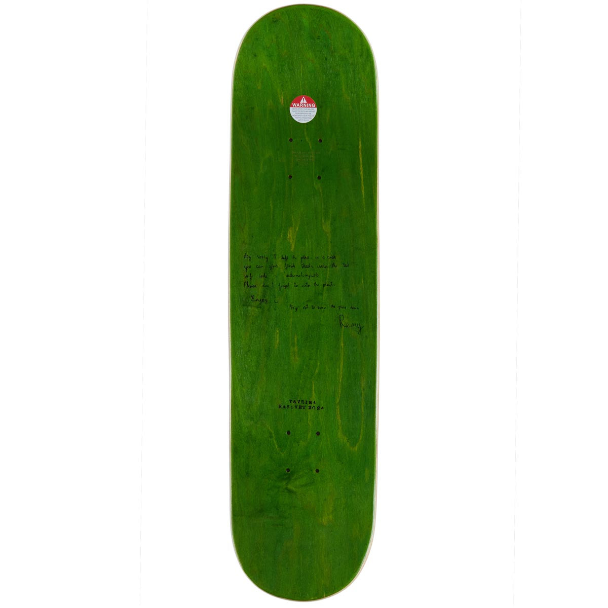 Rassvet Taveira Pro Skateboard Deck - Thumbnail 3
