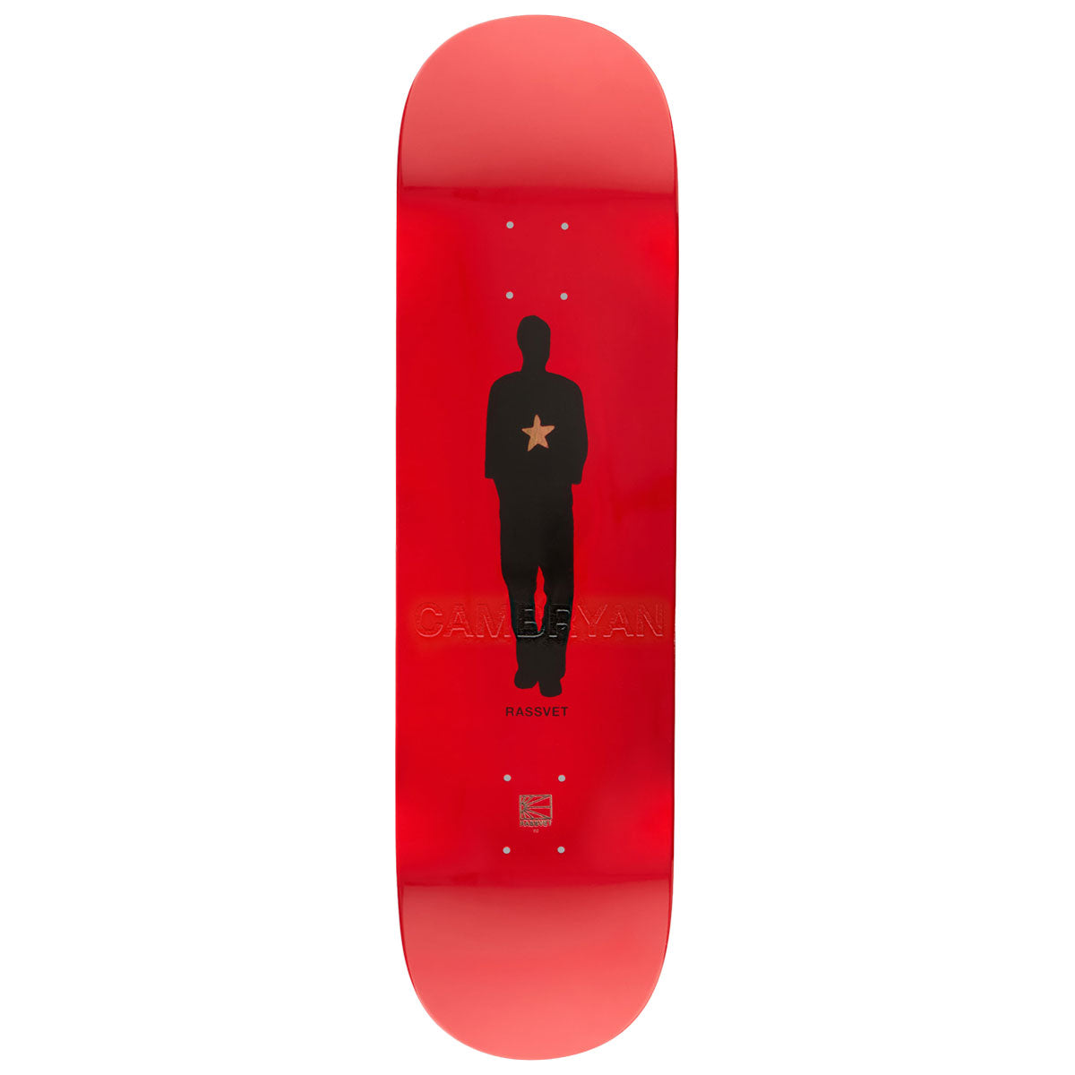 Rassvet Sedlick Gerry Skateboard Deck - Red - 8.50