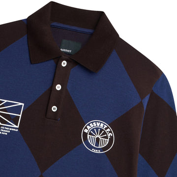 Rassvet Jaquard Long Sleeve Football Jersey - Blue