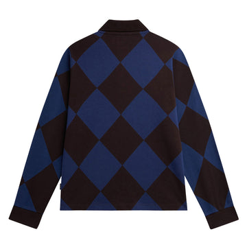 Rassvet Jaquard Long Sleeve Football Jersey - Blue