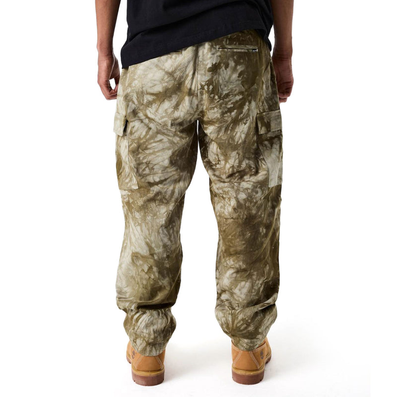 Helas Tie Camo Utility Pants - Beige
