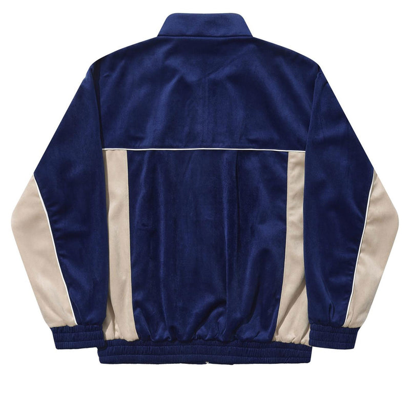 Helas Donny Tracksuit Jacket - Navy/Beige