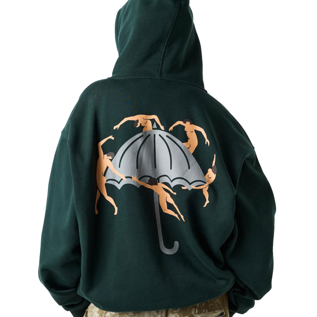 Helas Dancing Hoodie - Forest Green image 4