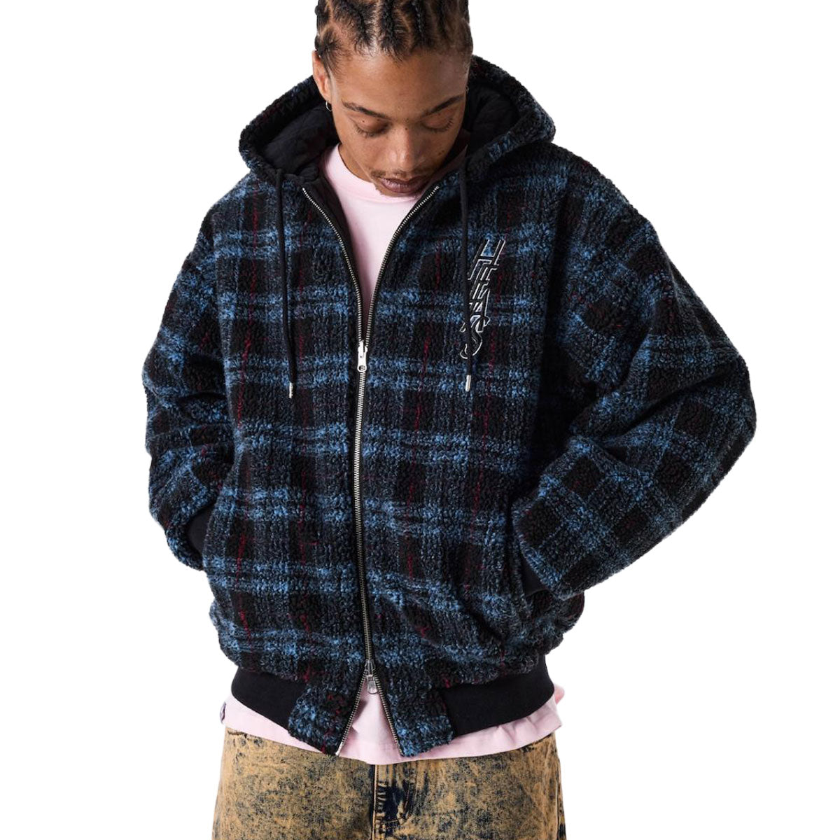 Helas Ocaro Reversible Full Zip Jacket - Navy/Black image 4
